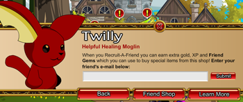 Twilly refer a friend